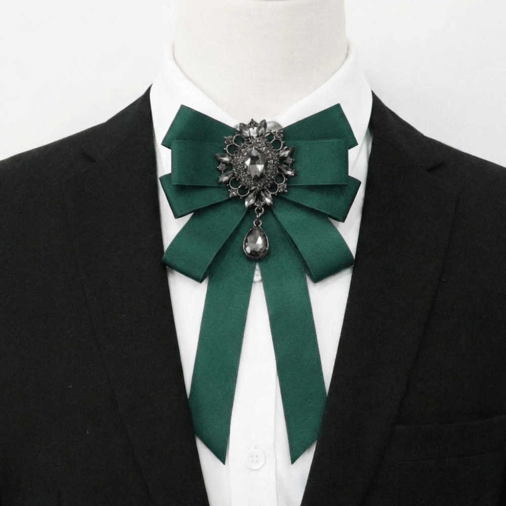 エレガントな合金製蝶ネクタイ、事前に結ばれた取り外し可能なネ - Bow Tie Pre Tied のレビューと価格