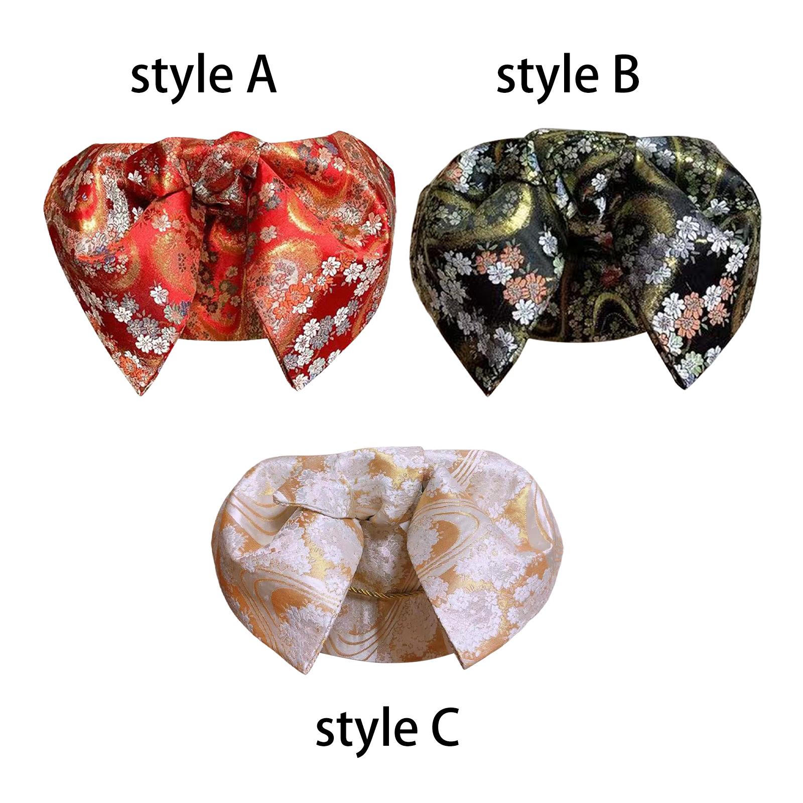伝統的な日本の帯（おび）女性用、着物の腰巻き、あらかじめ結ば - Bow Tie Pre Tied のレビューと価格